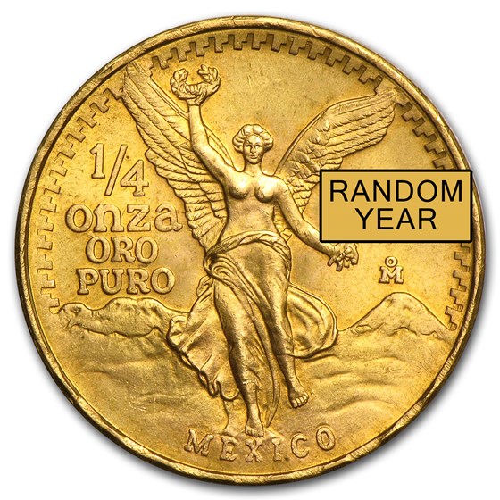 Mexico 1/4 oz Gold Onza &/or Libertad BU (Random Year) Mexico 1/4 oz Gold Onza &/or Libertad BU (Random Year)